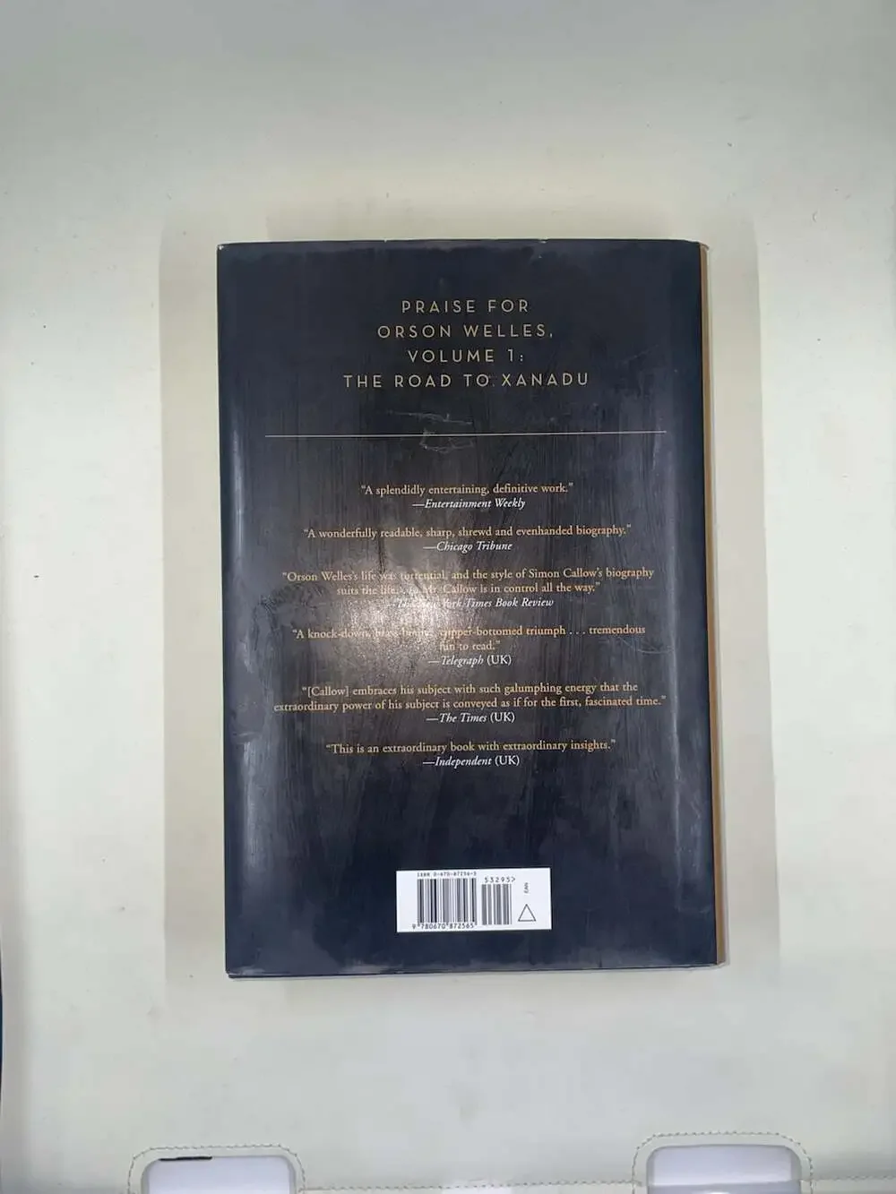 Orson Welles Volume 2 Hello Americans by Simon Callow Hardcover Book